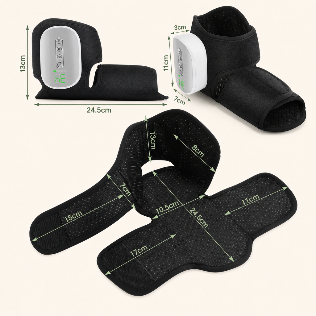Heated Air Compression Foot & Ankle Massager