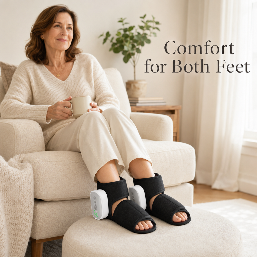 Heated Air Compression Foot & Ankle Massager