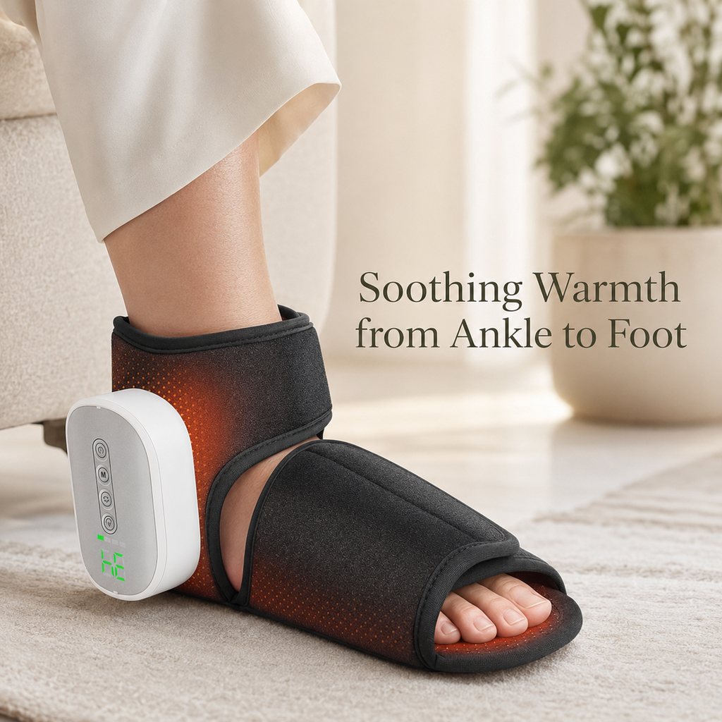 Heated Air Compression Foot & Ankle Massager