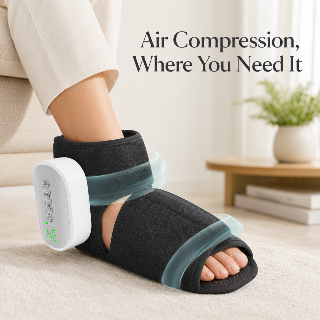 Heated Air Compression Foot & Ankle Massager