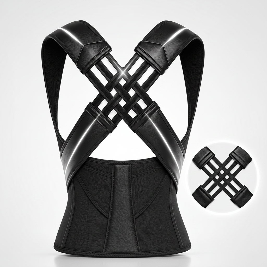 Ultra-Comfort Adjustable Back & Shoulder Support